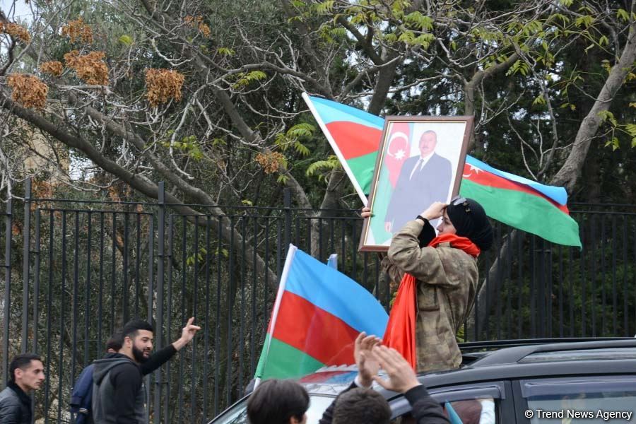 Azerbaijan celebrating victory, restoring historical justice (PHOTOS)