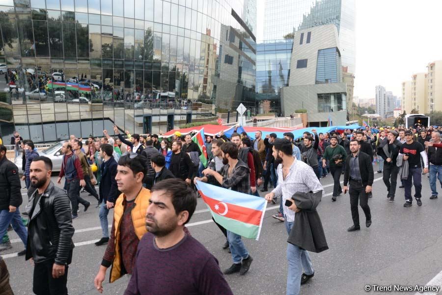 Azerbaijan celebrating victory, restoring historical justice (PHOTOS)
