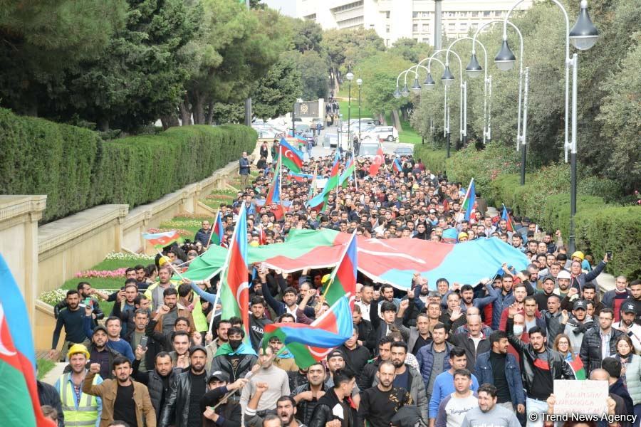 Azerbaijan celebrating victory, restoring historical justice (PHOTOS)