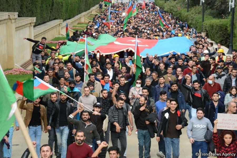 Azerbaijan celebrating victory, restoring historical justice (PHOTOS)