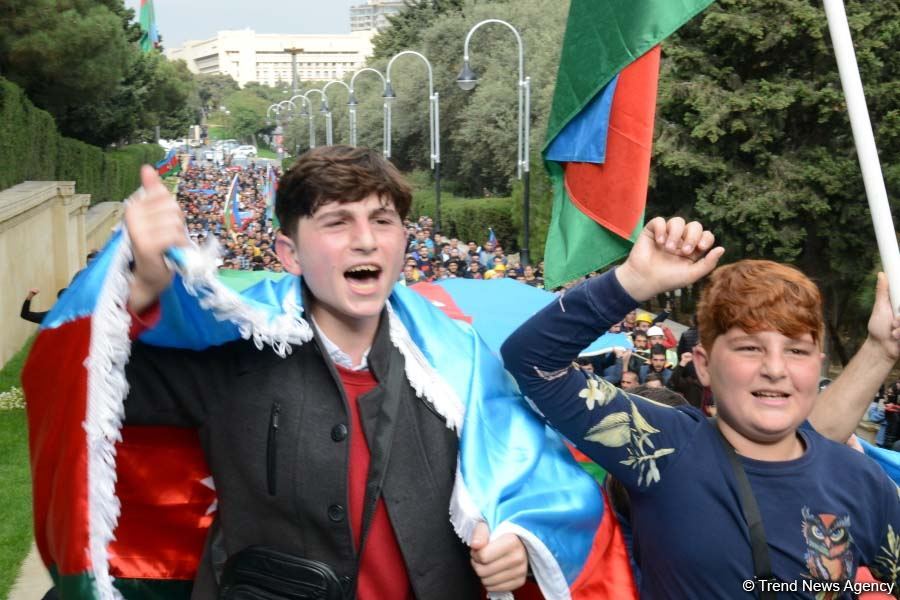 Azerbaijan celebrating victory, restoring historical justice (PHOTOS)