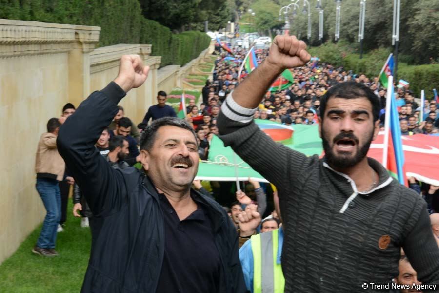 Azerbaijan celebrating victory, restoring historical justice (PHOTOS)