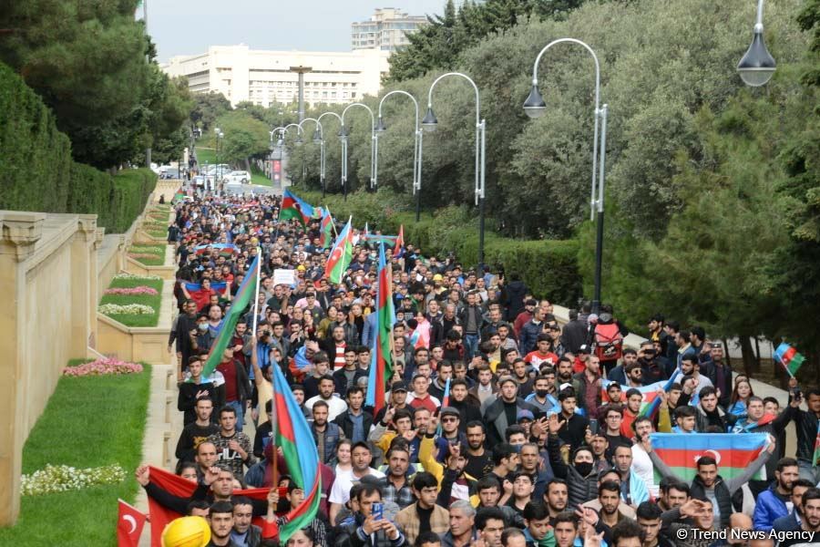 Azerbaijan celebrating victory, restoring historical justice (PHOTOS)