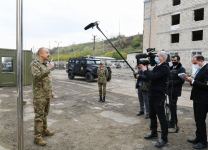 Azerbaijani president, first lady visit Fuzuli, Jabrayil liberated from occupation (PHOTO)