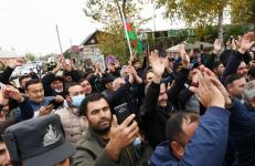 Azerbaijani president, first lady visit Fuzuli, Jabrayil liberated from occupation (PHOTO)