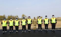 Azerbaijani president, first lady visit Fuzuli, Jabrayil liberated from occupation (PHOTO)