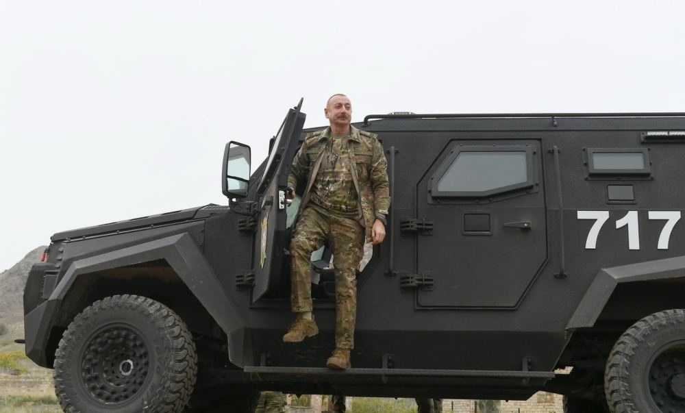 Azerbaijani president, first lady visit Fuzuli, Jabrayil liberated from occupation (PHOTO)