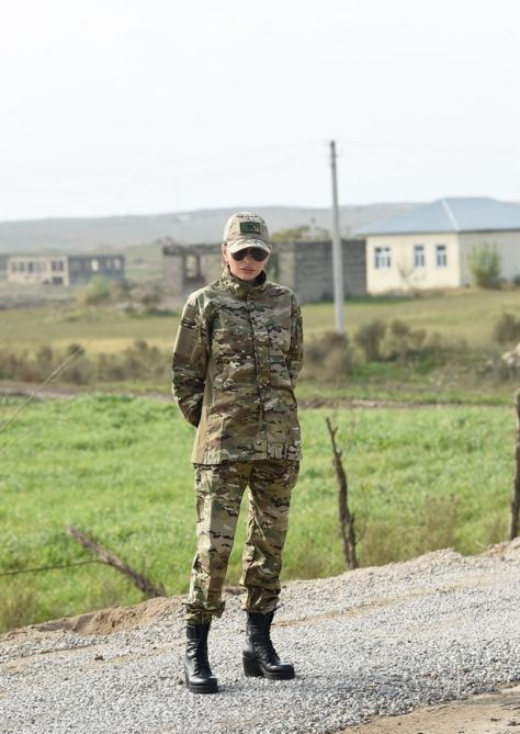 Azerbaijani president, first lady visit Fuzuli, Jabrayil liberated from occupation (PHOTO)