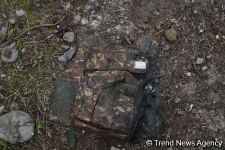 Azerbaijani troops destroy Armenian military equipment in Fuzuli (PHOTO)