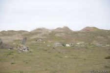 Armenians completely destroy cemetery in Fuzuli district (PHOTO)