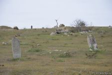 Armenians completely destroy cemetery in Fuzuli district (PHOTO)