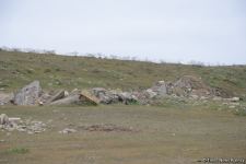 Armenians completely destroy cemetery in Fuzuli district (PHOTO)