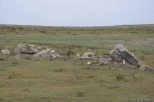 Armenians completely destroy cemetery in Fuzuli district (PHOTO)