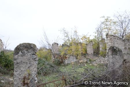No building left intact in Azerbaijan's Fuzuli, liberated from Armenia's occupation (PHOTO)