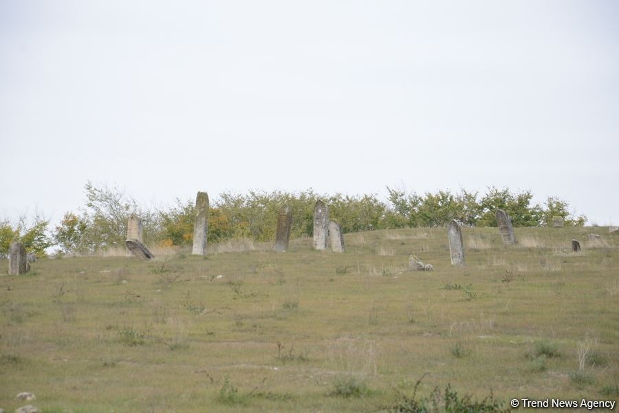 Armenians completely destroy cemetery in Fuzuli district (PHOTO)