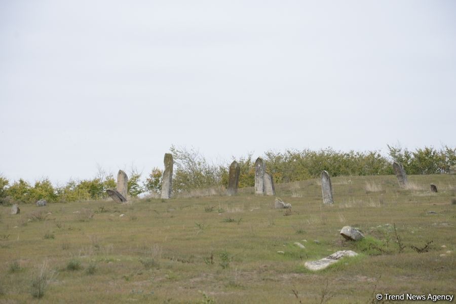Armenians completely destroy cemetery in Fuzuli district (PHOTO)