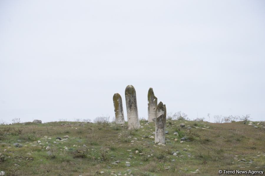 Armenians completely destroy cemetery in Fuzuli district (PHOTO)