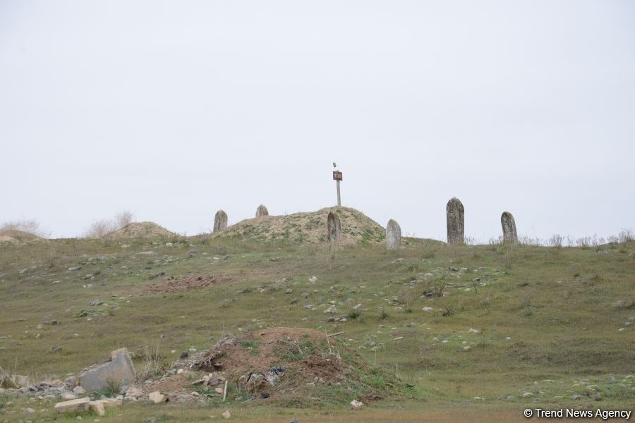 Armenians completely destroy cemetery in Fuzuli district (PHOTO)