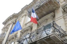 Civil organizations hold rally in front of French embassy in Baku (PHOTO)