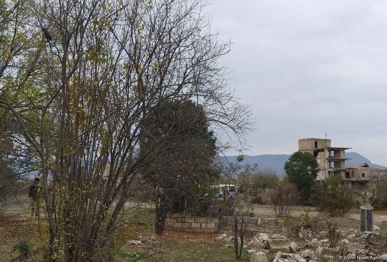 Azerbaijan issues photos from liberated Aghdam city