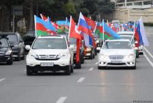 Baku residents hold rally celebrating Kalbajar's liberation (PHOTOS)