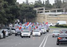 Baku residents hold rally celebrating Kalbajar's liberation (PHOTOS)