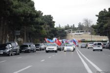 Baku residents hold rally celebrating Kalbajar's liberation (PHOTOS)