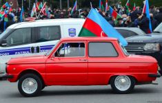 Festive procession in Baku in connection with liberation of Azerbaijan’s Lachin district (PHOTO)