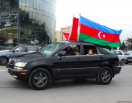 Festive procession in Baku in connection with liberation of Azerbaijan’s Lachin district (PHOTO)