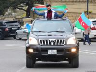 Festive procession in Baku in connection with liberation of Azerbaijan’s Lachin district (PHOTO)