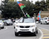 Festive procession in Baku in connection with liberation of Azerbaijan’s Lachin district (PHOTO)