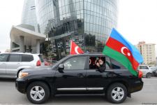 Festive procession in Baku in connection with liberation of Azerbaijan’s Lachin district (PHOTO)