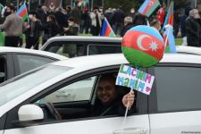 Festive procession in Baku in connection with liberation of Azerbaijan’s Lachin district (PHOTO)
