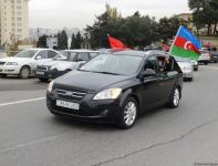 Festive procession in Baku in connection with liberation of Azerbaijan’s Lachin district (PHOTO)