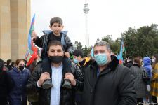 Lachin residents visit Alley of Martyrs in Azerbaijan’s Baku (PHOTO)