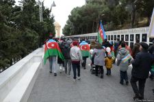 Lachin residents visit Alley of Martyrs in Azerbaijan’s Baku (PHOTO)
