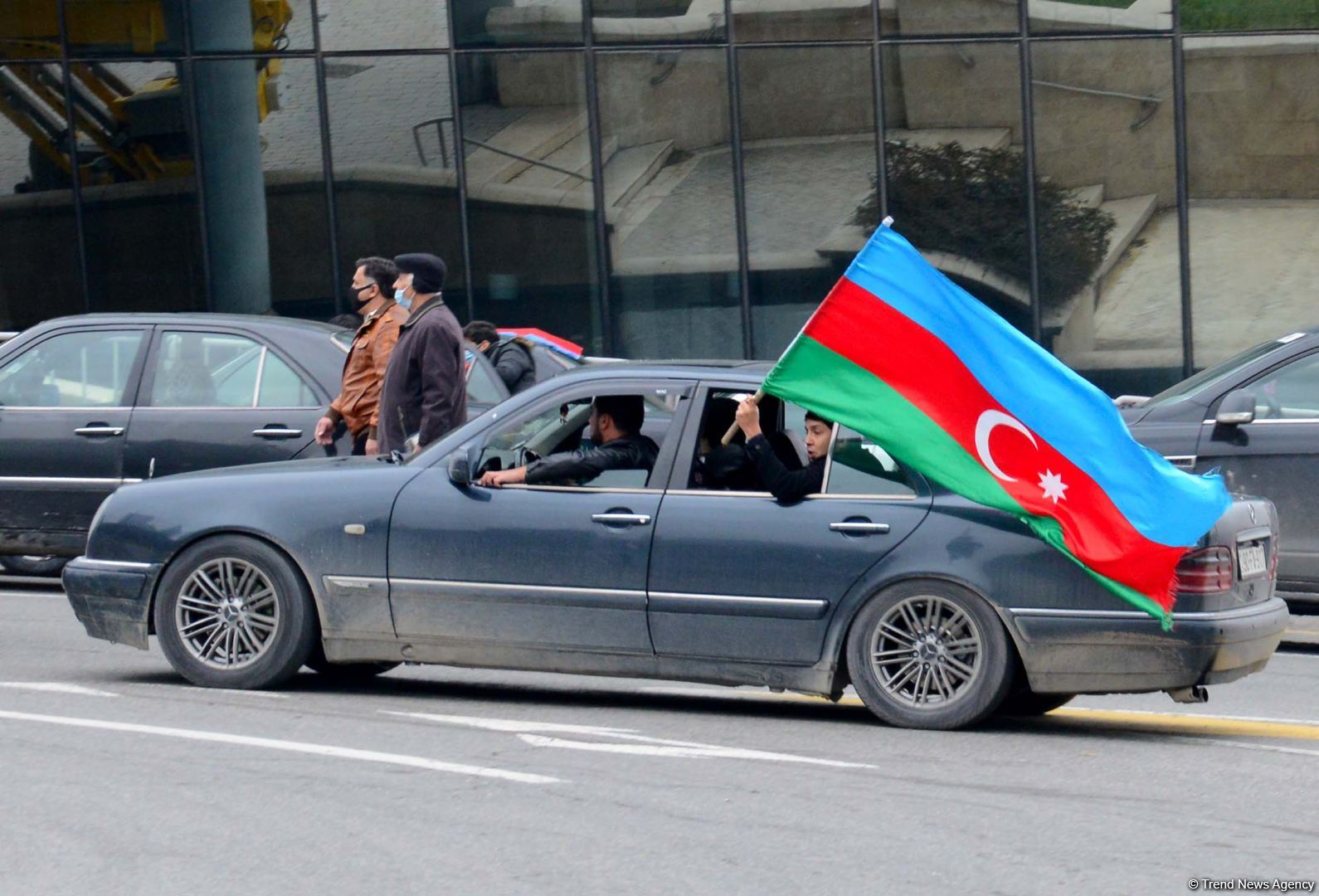 Festive procession in Baku in connection with liberation of Azerbaijan’s Lachin district (PHOTO)