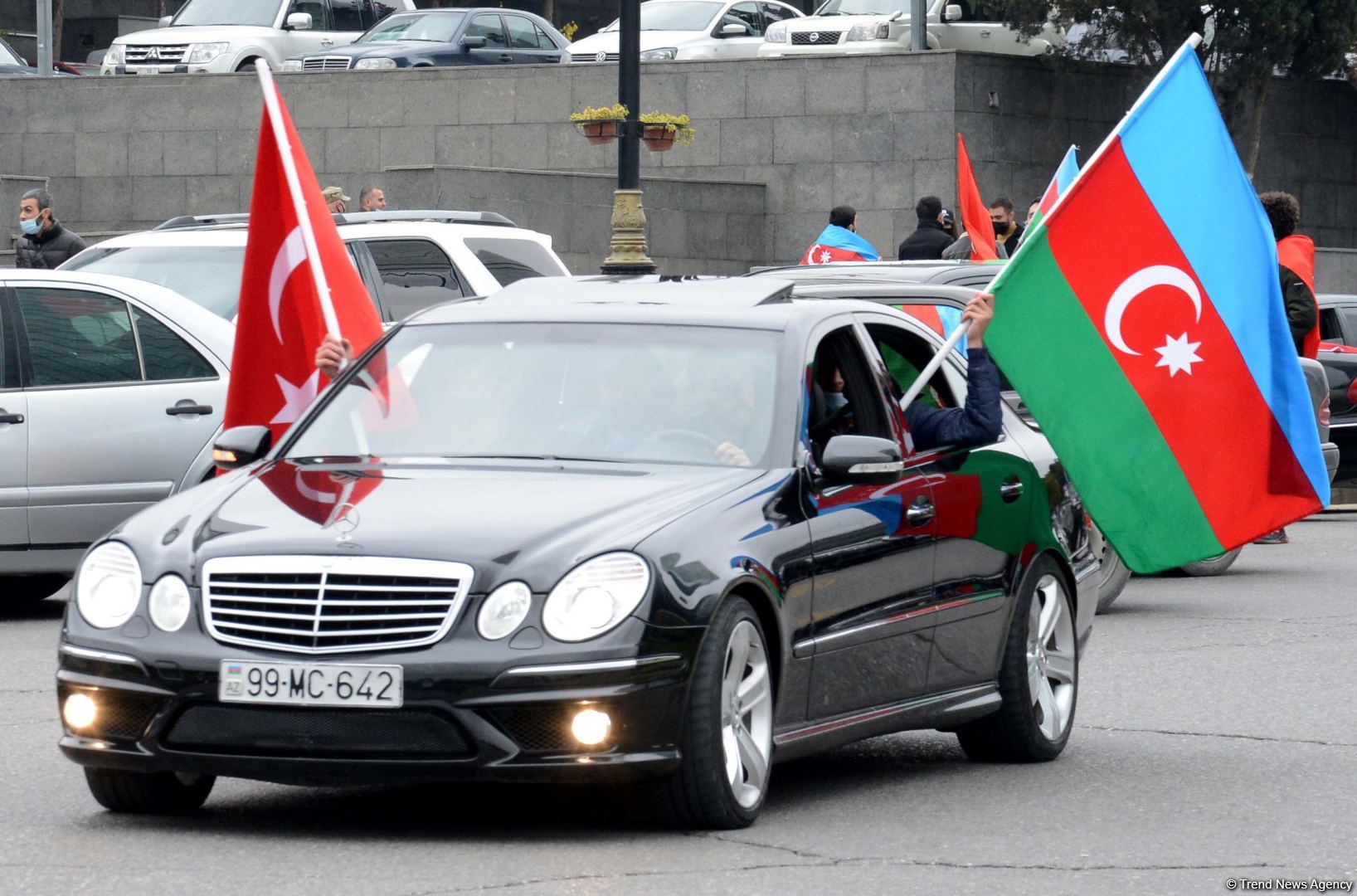 Festive procession in Baku in connection with liberation of Azerbaijan’s Lachin district (PHOTO)