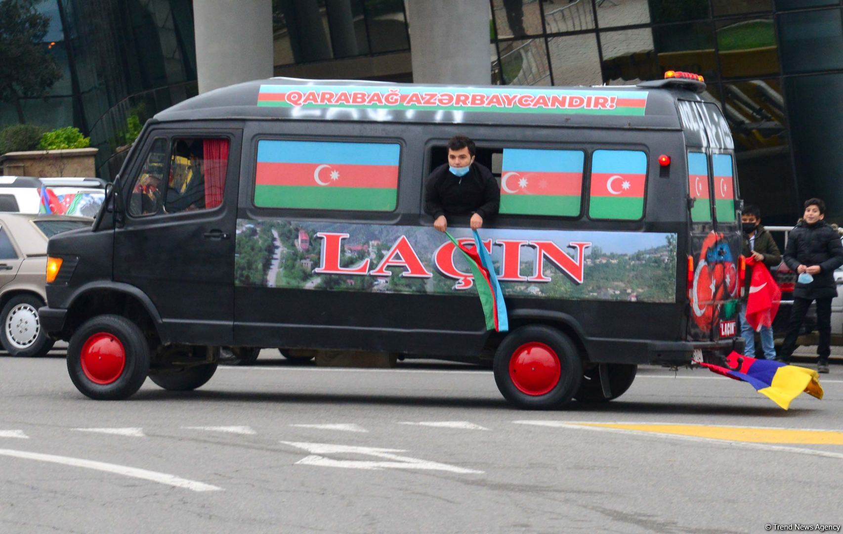 Festive procession in Baku in connection with liberation of Azerbaijan’s Lachin district (PHOTO)