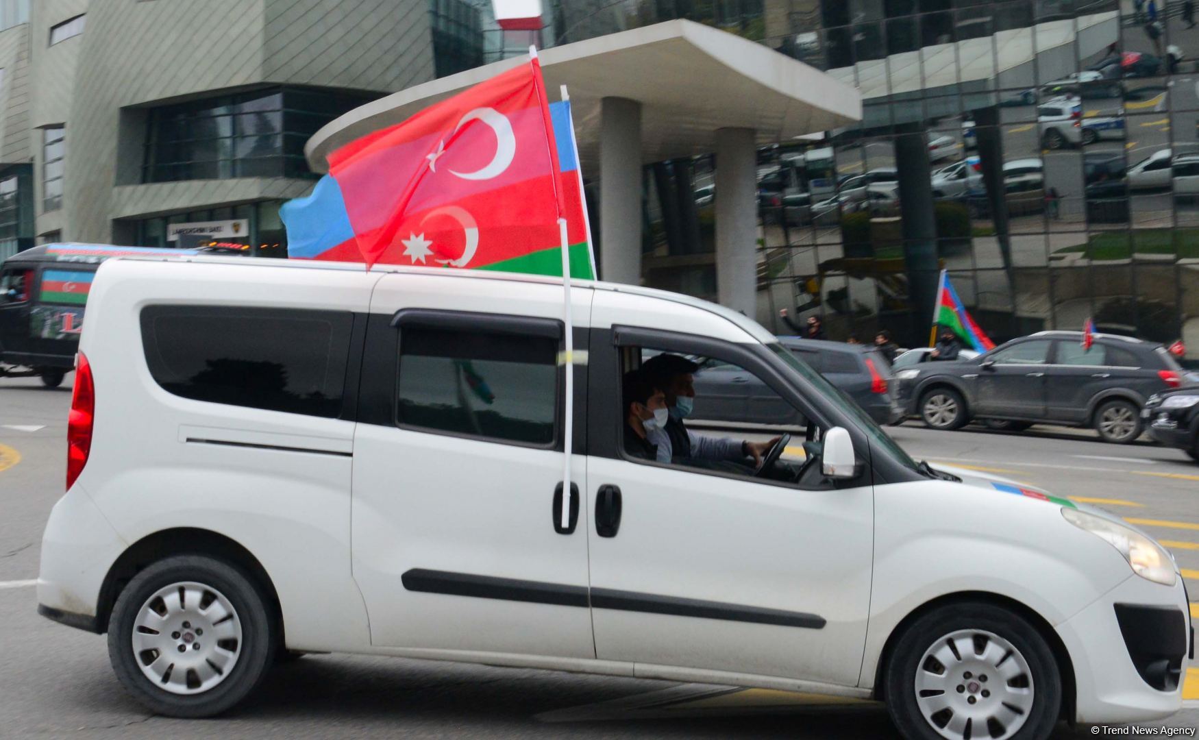 Festive procession in Baku in connection with liberation of Azerbaijan’s Lachin district (PHOTO)