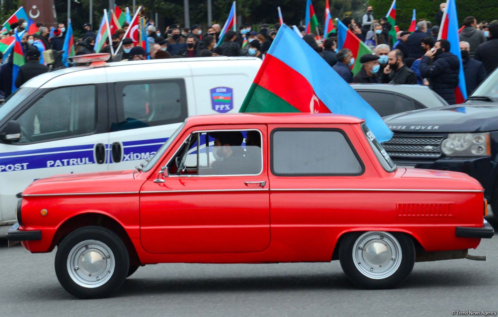 Festive procession in Baku in connection with liberation of Azerbaijan’s Lachin district (PHOTO)