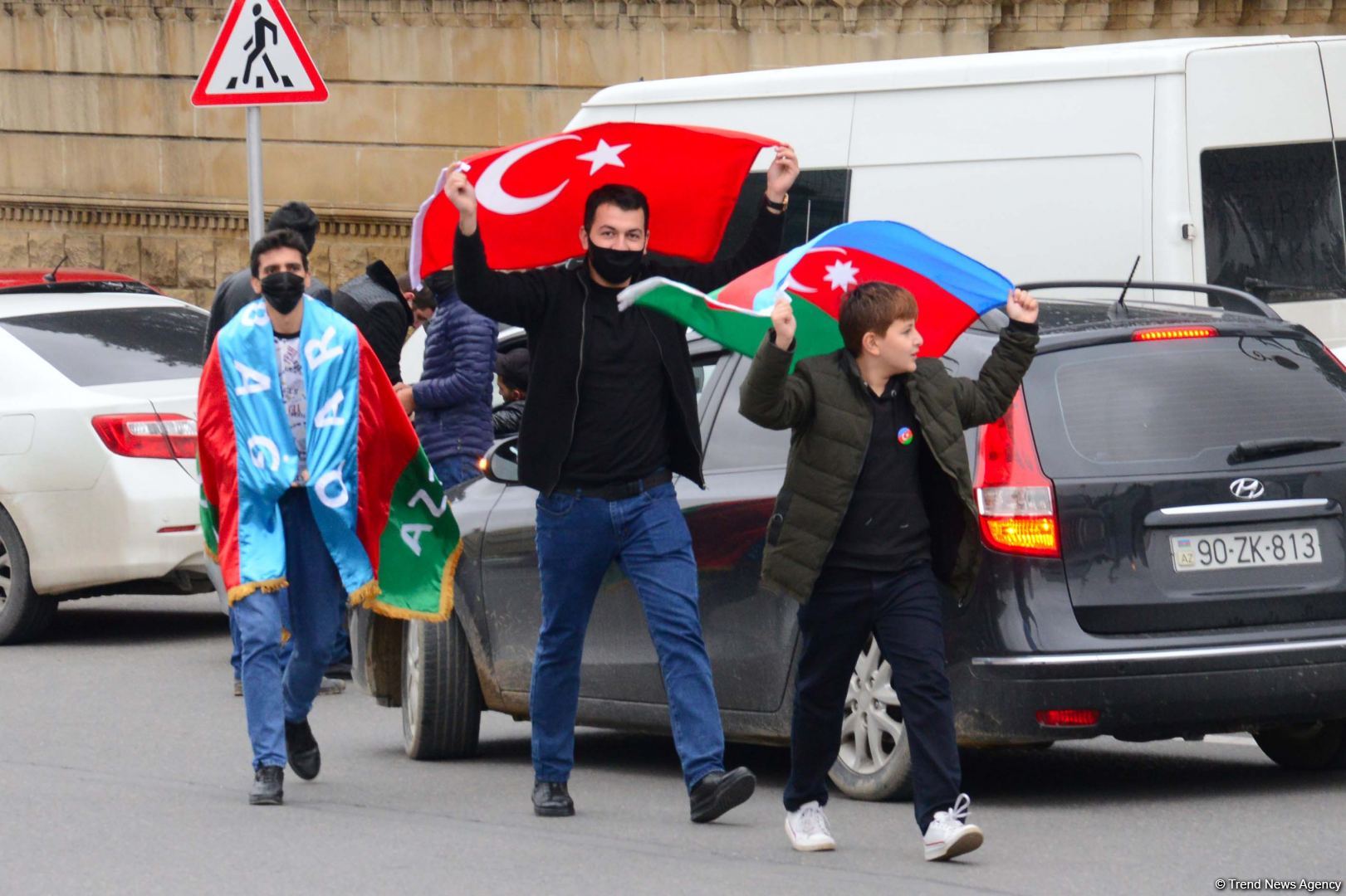 Festive procession in Baku in connection with liberation of Azerbaijan’s Lachin district (PHOTO)
