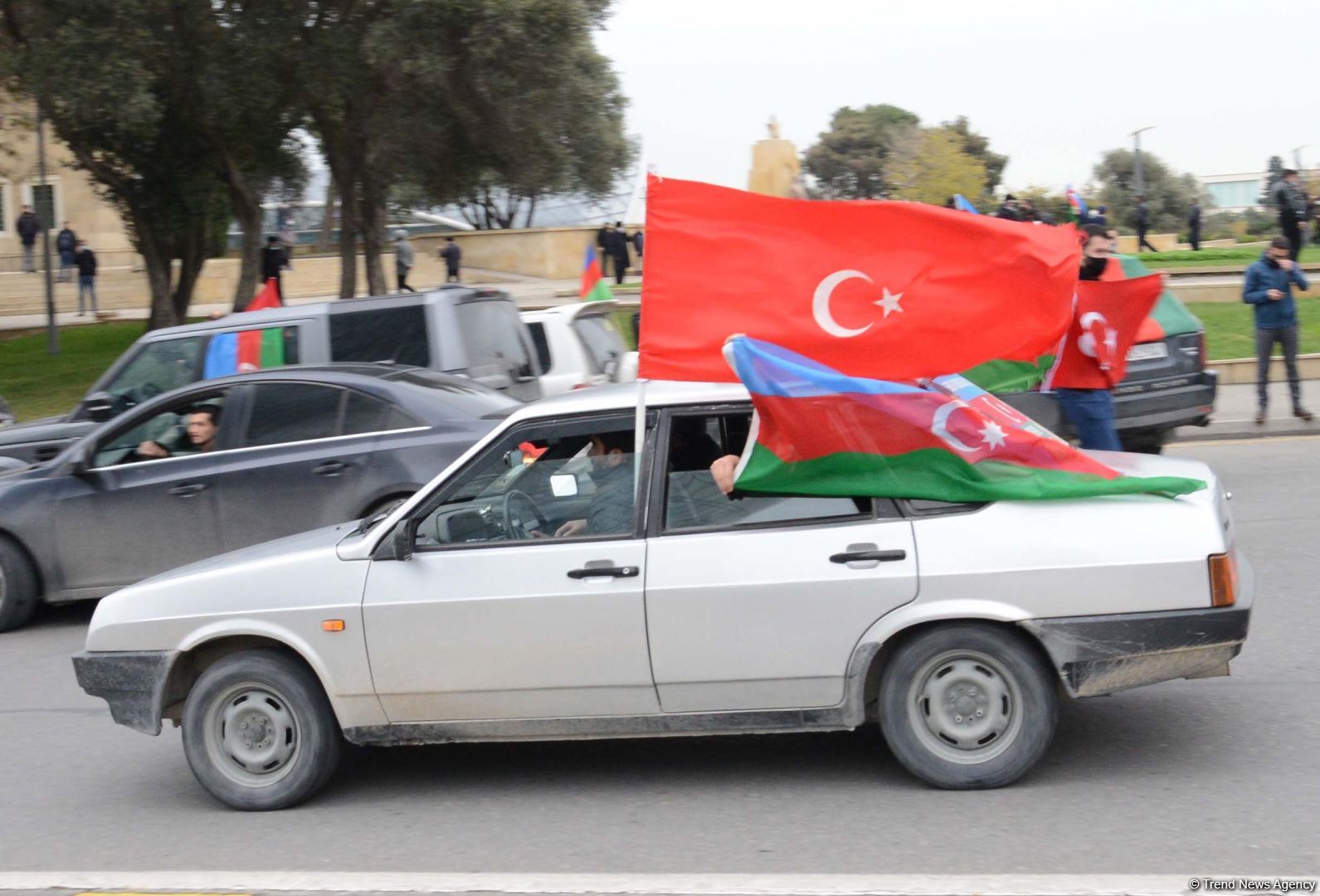 Festive procession in Baku in connection with liberation of Azerbaijan’s Lachin district (PHOTO)
