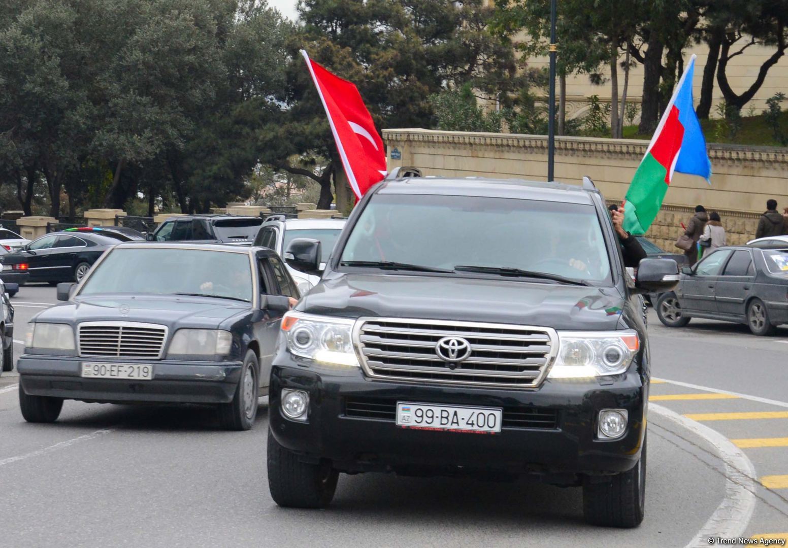 Festive procession in Baku in connection with liberation of Azerbaijan’s Lachin district (PHOTO)