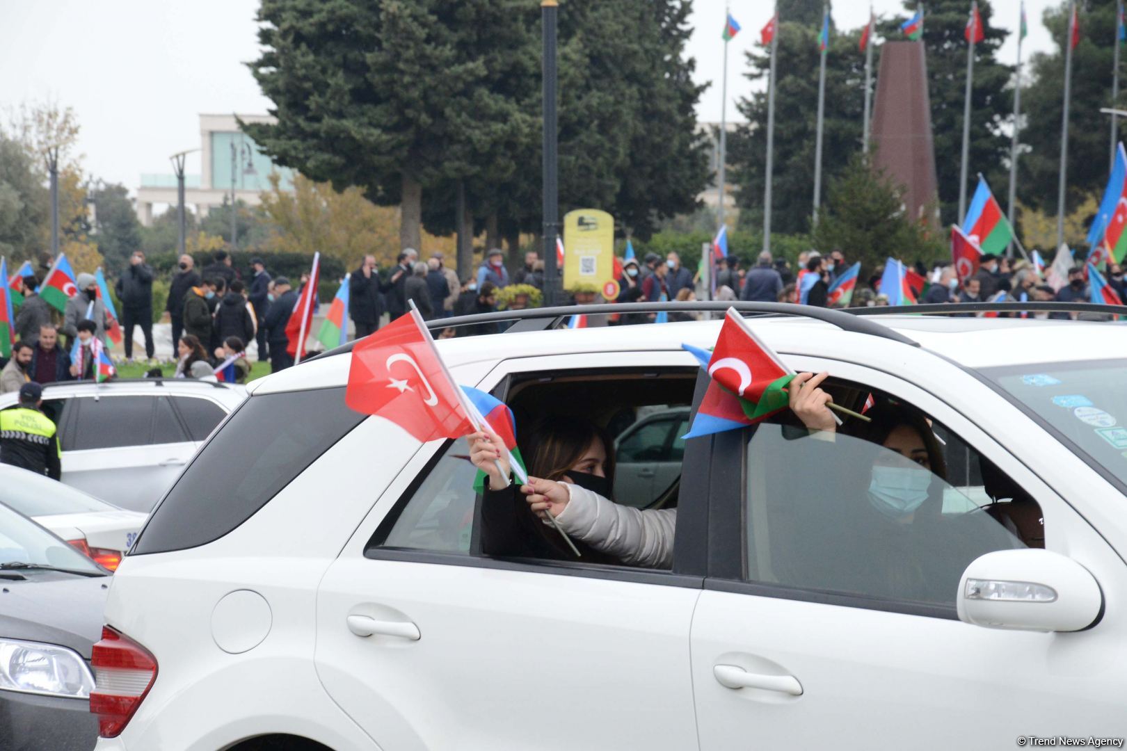 Festive procession in Baku in connection with liberation of Azerbaijan’s Lachin district (PHOTO)