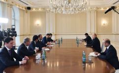 President Ilham Aliyev receives delegation of Italian Ministry of Foreign Affairs and International Cooperation (PHOTO)