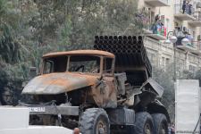 Azerbaijan shows some war trophies at Victory Parade in Baku (PHOTO/VIDEO)