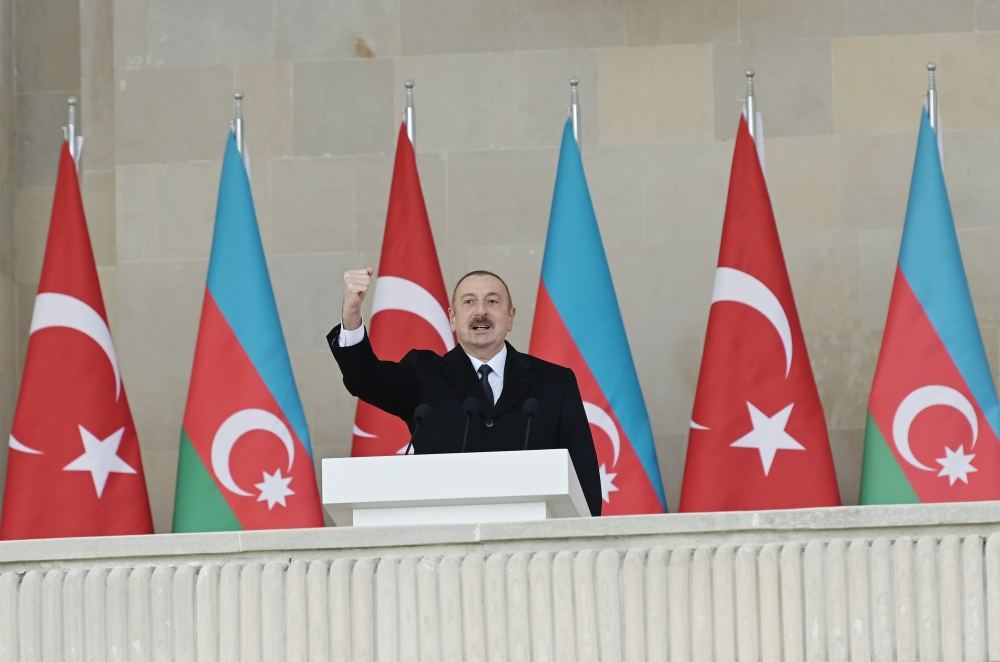 We said enough is enough, this occupation must and will end - President Aliyev