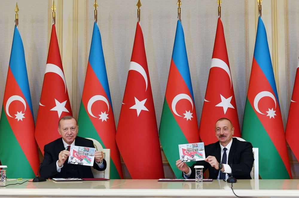 Azerbaijani-Turkish documents signed (PHOTO) (UPDATE)