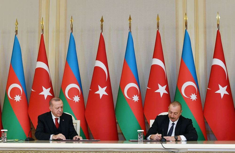 Azerbaijani-Turkish documents signed (PHOTO) (UPDATE)